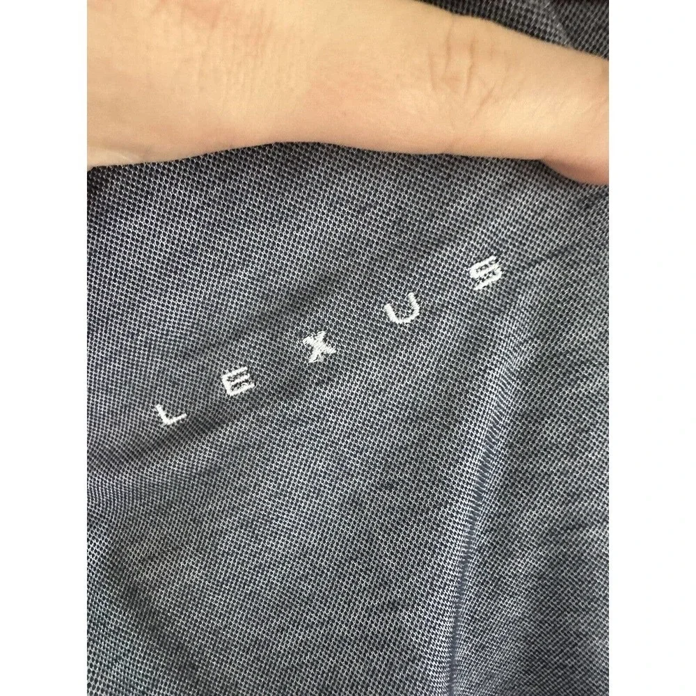 Travis Mathew Polo Shirt Long Sleeve Mens Sz XL Oceanside Heather Lexus Grey‌ - Picture 5 of 7
